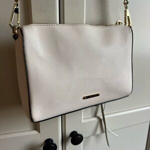 Rebecca Minkoff Avery Crossbody Shoulder Bag – Optic White | Like New